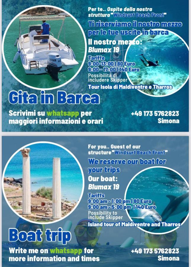 Windsurf Beach Front Torre Grande Eksteriør billede
